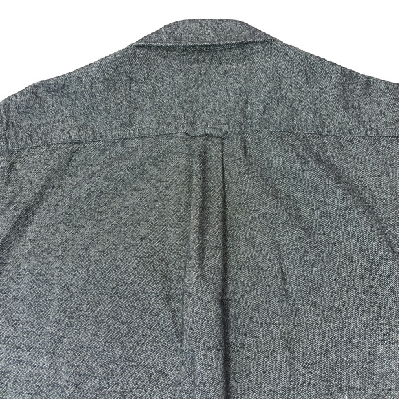 Carbon 2 Cobalt Black Denim Long Sleeve Button Up Shirt Jacket Men's Size Medium - Picture 12 of 15